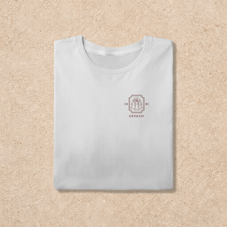 Nome do produto Camiseta Cristo em Gênesis (Gn 18:01)