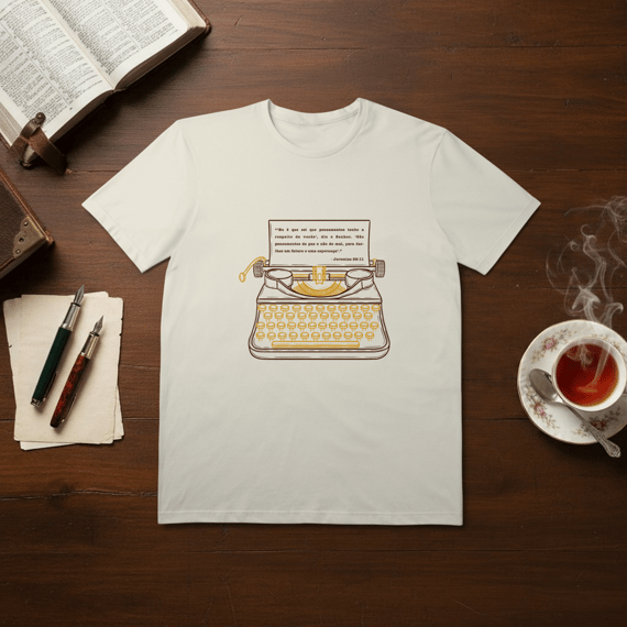 Camiseta Clássica - Pensamentos de paz