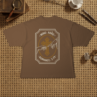 Nome do produto Camiseta Oversized - Novo Adão