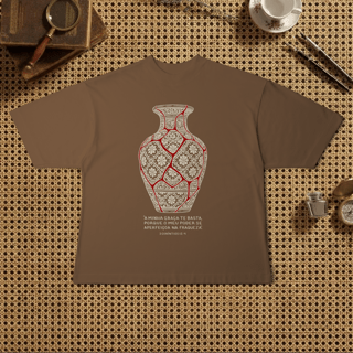 Nome do produto Camiseta Oversized - Beleza na fraqueza