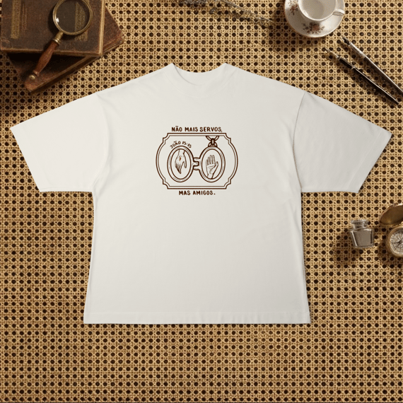 Camiseta Oversized - Amigos