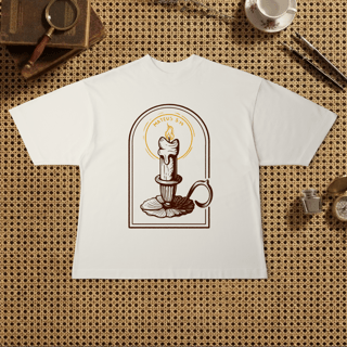 Camiseta Oversized - Luz no mundo