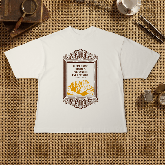 Camiseta Oversized - Salmo 135