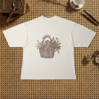 Camiseta Oversized - Florescer 