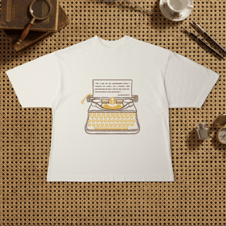 Nome do produto Camiseta Oversized - Pensamentos de paz