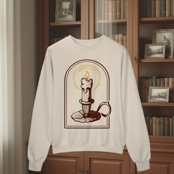 Moletom Fechado - Luz no mundo