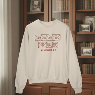 Nome do produto Moletom Fechado - Cartas às 7 Igrejas