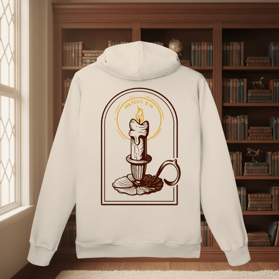 Moletom Canguru - Luz no mundo