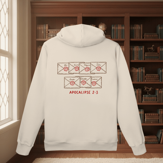 Moletom Canguru - Cartas às 7 Igrejas