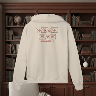 Moletom com Zíper - Cartas às 7 Igrejas