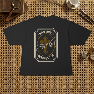 Nome do produto Camiseta Oversized - Novo Adão