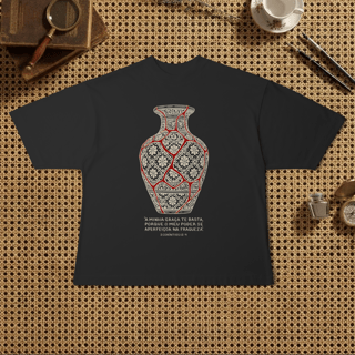 Nome do produto Camiseta Oversized - Beleza na fraqueza