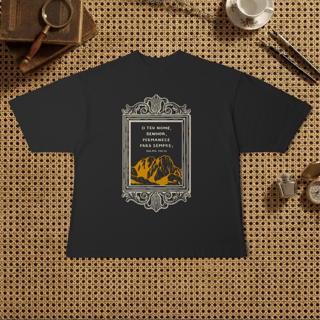 Nome do produto Camiseta Oversized - Salmo 135