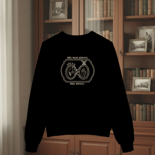 Nome do produto Moletom Fechado - Amigos