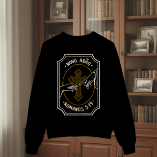 Nome do produto Moletom Fechado - Novo Adão