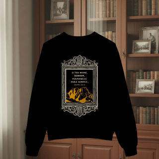 Nome do produto Moletom Fechado - Salmo 135