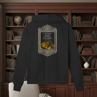 Nome do produto Moletom com Zíper - Salmo 135