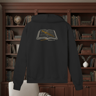 Nome do produto Moletom com Zíper - Palavra cortante