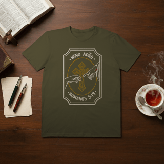 Nome do produto Camiseta Clássica - Novo Adão