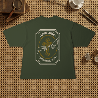Nome do produto Camiseta Oversized - Novo Adão