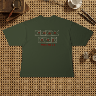 Nome do produto Camiseta Oversized - Cartas às 7 Igrejas