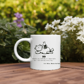 Nome do produto Caneca Ursinho Pooh Nothing is Impossible