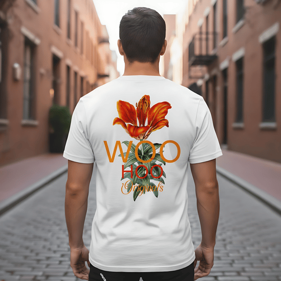 Camiseta Quality Red Flower 