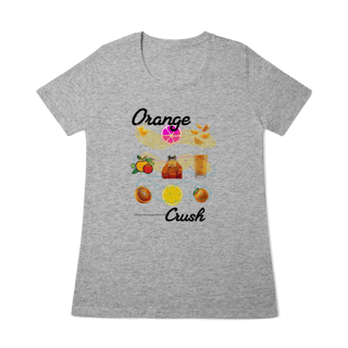 Nome do produto Baby Look Orange Crush