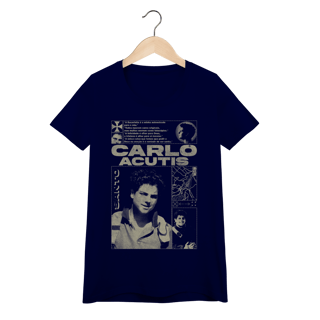 Nome do produto Carlo Acutis 01 - Street - Baby Look