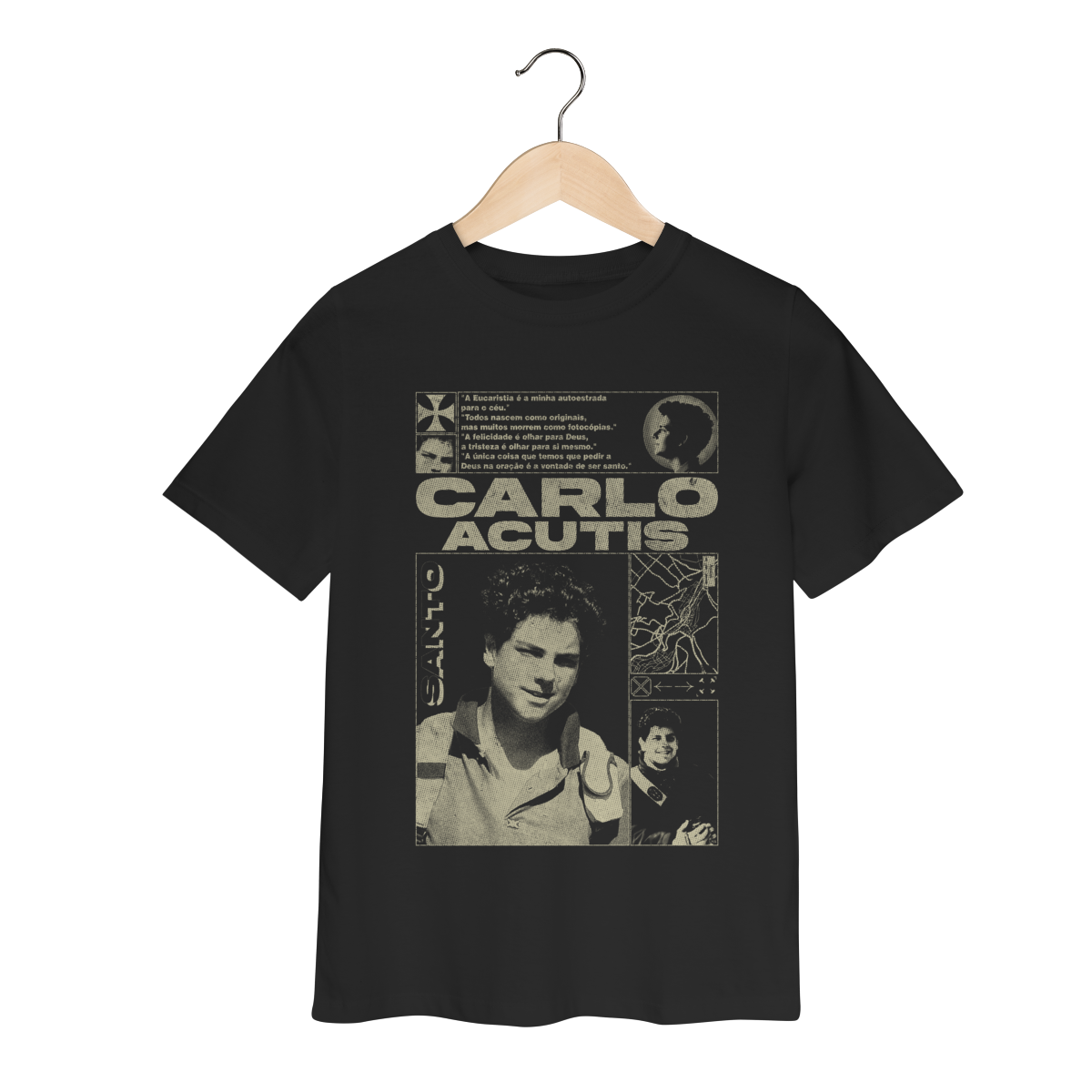 Nome do produto: Carlo Acutis 01 - Street - Infantil