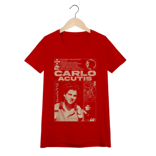 Nome do produto Carlo Acutis 01 - Street - Baby Look