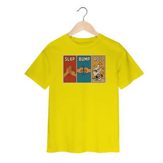 Nome do produto Camiseta Infantil - Slap, Bump & Roll