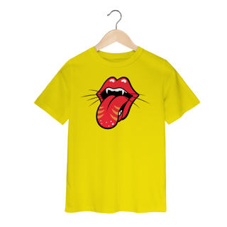 Nome do produto Camiseta Infantil - Língua de Gato