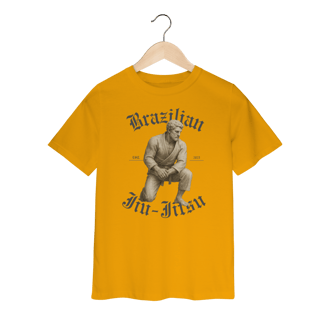 Nome do produto Camiseta Infantil - BJJ Statue