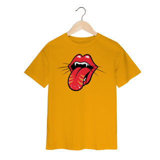 Nome do produto Camiseta Infantil - Língua de Gato