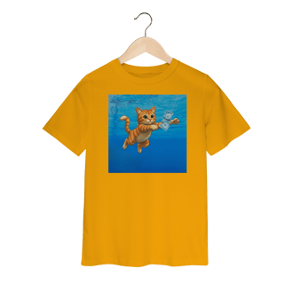 Nome do produto Camiseta Infantil - Cat Nevermind