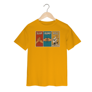 Nome do produto Camiseta Infantil - Slap, Bump & Roll