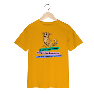 Nome do produto Camiseta Infantil - Amor Sincero