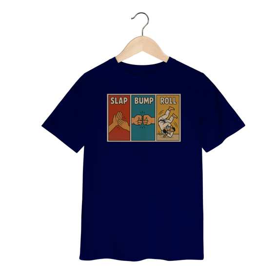 Camiseta Infantil - Slap, Bump & Roll