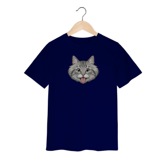 Nome do produto Camiseta Infantil - Einstein Cat