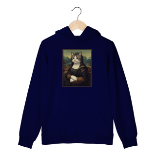 Nome do produto Moletom - Mona Lisa Cat