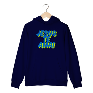 Nome do produto Moletom - Jesus te Ama!