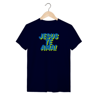 Nome do produto Camiseta - Jesus te Ama!