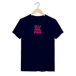 Nome do produto Camiseta - BJJ GRL PWR
