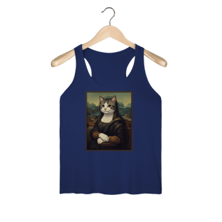 Nome do produto Regata (Fem) Dry Fit - Mona Lisa Cat