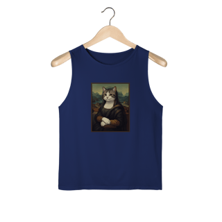 Nome do produto Regata (Masc) Dry Fit - Mona Lisa Cat