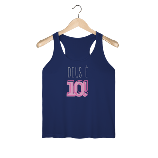 Nome do produto Regata (Fem) Dry Fit - Deus é 10!