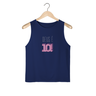 Nome do produto Regata (Masc) Dry Fit - Deus é 10!