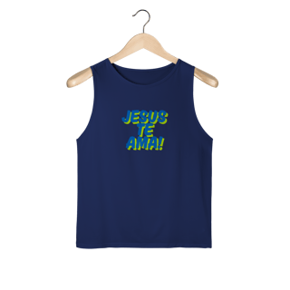 Nome do produto Regata (Masc) Dry Fit - Jesus te Ama!