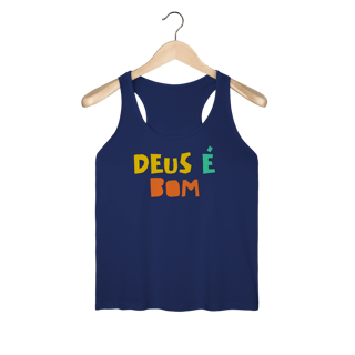 Nome do produto Regata (Fem) Dry Fit - Deus é Bom